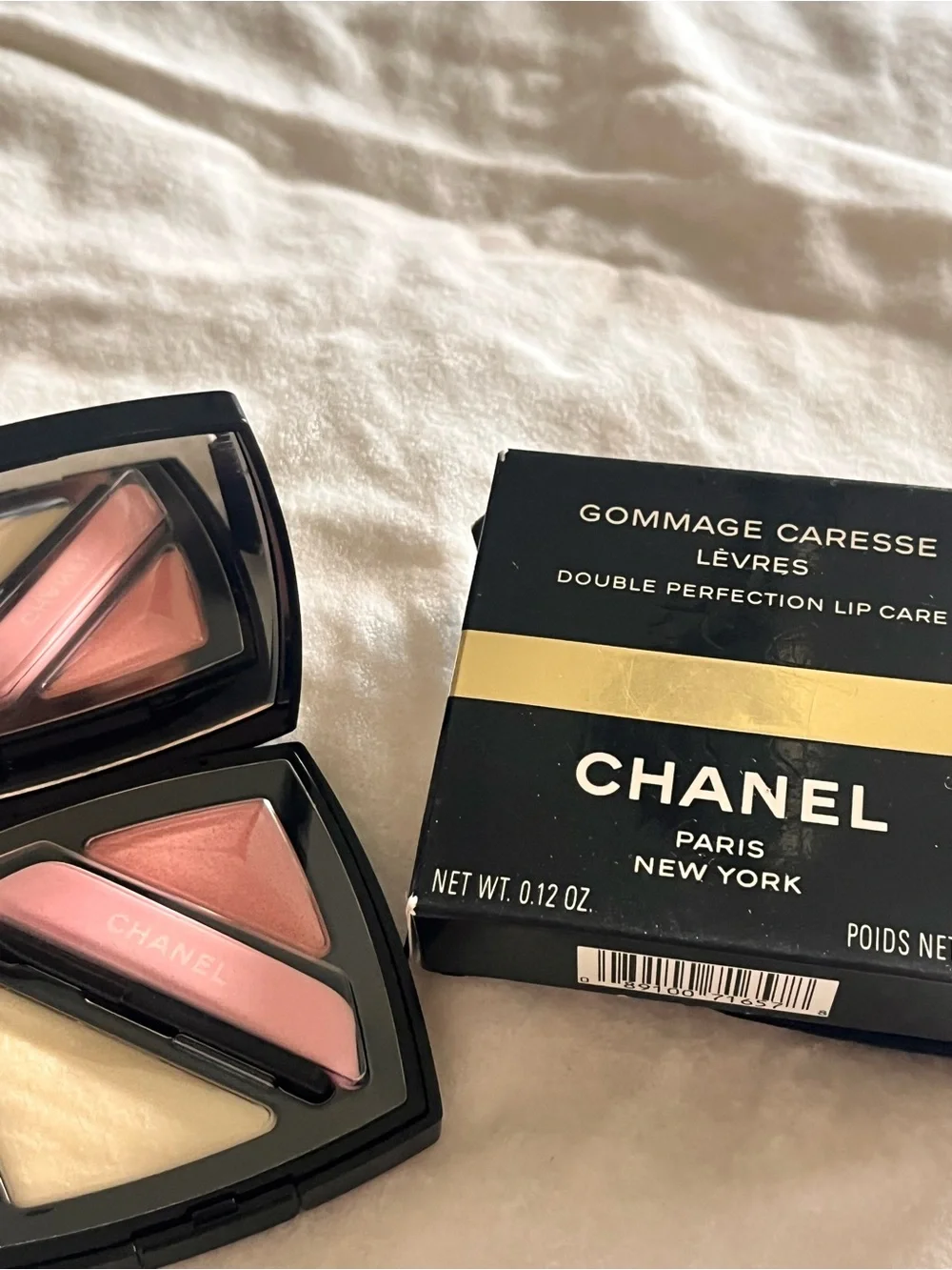 CHANEL Double Perfection Lip Care Trio — Pink & Peach Shades